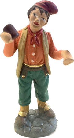 Pastore con bicchiere statuetta in terracotta artigianale per presepe napoletano da h 10 cm Casa e cucina/Decorazioni per interni/Addobbi e decorazioni per ricorrenze/Decorazioni natalizie/Presepi/Statuine e fondali per il presepe MagiediNatale.it - Altamura, Commerciovirtuoso.it