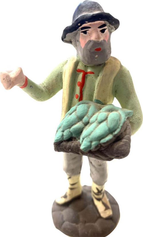 Pastore con carciofi statuetta in terracotta artigianale per presepe napoletano da h 10 cm Casa e cucina/Decorazioni per interni/Addobbi e decorazioni per ricorrenze/Decorazioni natalizie/Presepi/Statuine e fondali per il presepe MagiediNatale.it - Altamura, Commerciovirtuoso.it