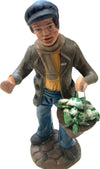 Pastore con cesto e verdura statuetta in terracotta artigianale per presepe napoletano da h 10 cm Casa e cucina/Decorazioni per interni/Addobbi e decorazioni per ricorrenze/Decorazioni natalizie/Presepi/Statuine e fondali per il presepe MagiediNatale.it - Altamura, Commerciovirtuoso.it