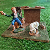 Pastore con fiasco scenetta per presepe in sughero e legno h 20 cm Casa e cucina/Decorazioni per interni/Addobbi e decorazioni per ricorrenze/Decorazioni natalizie/Presepi/Statuine e fondali per il presepe MagiediNatale.it - Altamura, Commerciovirtuoso.it