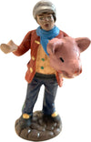 Pastore con maiale statuetta in terracotta artigianale per presepe napoletano da h 7 cm Casa e cucina/Decorazioni per interni/Addobbi e decorazioni per ricorrenze/Decorazioni natalizie/Presepi/Statuine e fondali per il presepe MagiediNatale.it - Altamura, Commerciovirtuoso.it