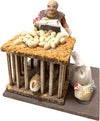 Pastore con uova e galline statuetta in terracotta artigianale per presepe napoletano da h 10 cm Casa e cucina/Decorazioni per interni/Addobbi e decorazioni per ricorrenze/Decorazioni natalizie/Presepi/Statuine e fondali per il presepe MagiediNatale.it - Altamura, Commerciovirtuoso.it
