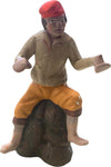 Pastore seduto sui sassi statuetta in terracotta artigianale per presepe napoletano da h 10 cm Casa e cucina/Decorazioni per interni/Addobbi e decorazioni per ricorrenze/Decorazioni natalizie/Presepi/Statuine e fondali per il presepe MagiediNatale.it - Altamura, Commerciovirtuoso.it