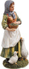 Pastorella con oche in poliresina personaggio per presepe h 16 cm Casa e cucina/Decorazioni per interni/Addobbi e decorazioni per ricorrenze/Decorazioni natalizie/Presepi/Statuine e fondali per il presepe MagiediNatale.it - Altamura, Commerciovirtuoso.it