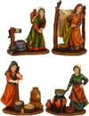 Pastorelle per presepe in poliresina commercianti h 11 cm 4 soggetti Casa e cucina/Decorazioni per interni/Addobbi e decorazioni per ricorrenze/Decorazioni natalizie/Presepi/Statuine e fondali per il presepe MagiediNatale.it - Altamura, Commerciovirtuoso.it