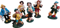 Pastorelli per presepe in poli-resina con animali, doni e mestieri 6 soggetti h 20 cm Casa e cucina/Decorazioni per interni/Addobbi e decorazioni per ricorrenze/Decorazioni natalizie/Presepi/Statuine e fondali per il presepe MagiediNatale.it - Altamura, Commerciovirtuoso.it