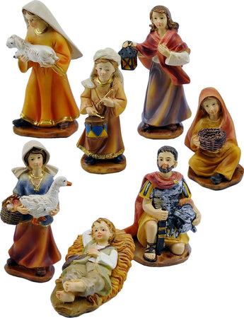 Pastorelli per presepe in poliresina con animali, doni e mestieri 23 soggetti 15 cm Casa e cucina/Decorazioni per interni/Addobbi e decorazioni per ricorrenze/Decorazioni natalizie/Presepi/Statuine e fondali per il presepe MagiediNatale.it - Altamura, Commerciovirtuoso.it
