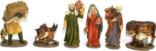 Pastorelli per presepe in poliresina con animali, doni e mestieri 6 soggetti Casa e cucina/Decorazioni per interni/Addobbi e decorazioni per ricorrenze/Decorazioni natalizie/Presepi/Statuine e fondali per il presepe MagiediNatale.it - Altamura, Commerciovirtuoso.it