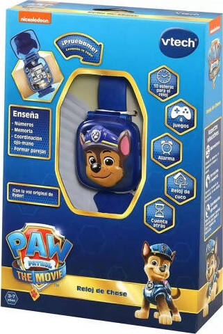 Pat Patrol - Orologio Da Gioco Interattivo Di Chase, Orologio Da Bambino Multifunzione - Versione It Vtech-123-525522 Paw Patrol. Orologio Chase, 3480-525522 Giochi e giocattoli/Elettronica per bambini/Animali interattivi Cartoleria Deja Vu - Crotone, Commerciovirtuoso.it