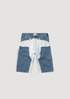 ARIES Patchwork Western Carpenter Shorts da uomo