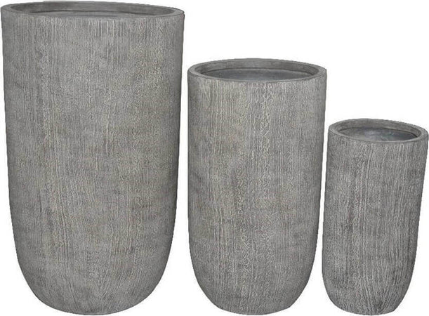 PATRICIA---set-di-3-vasi-Grigio-Milani-Home