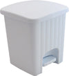 PATTUMIERA-A-PEDALE-'PEDALINA'-Lt.-4,5---col.-bianco-Stefanplast