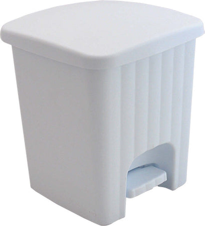 PATTUMIERA-A-PEDALE-'PEDALINA'-Lt.-4,5---col.-bianco-Stefanplast