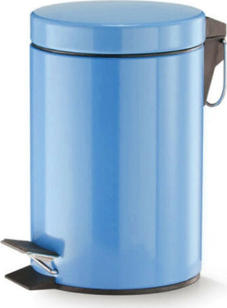 Pattumiera In Acciaio A Pedale 3 Litri Bidone Cestino Spazzatura Blu Per Bagno Casa, arredamento e bricolage > Pulizia e Bucato > Pattumiere Trade Shop italia - Napoli, Commerciovirtuoso.it