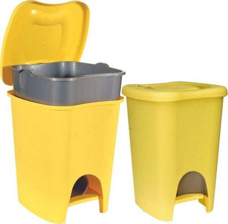 PATTUMIERA IN PLASTICA CON APERTURA A PEDALE LT.16 SECCHIO IMMONDIZIA RIFIUTI Casa e cucina/Organizzazione interni/Rifiuti e riciclaggio/Pattumiere da cucina Trade Shop italia - Napoli, Commerciovirtuoso.it