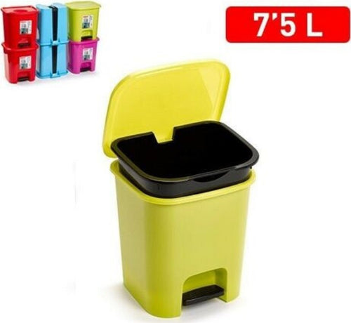 Pattumiera Plastica A Pedale 7 Litri Bidone Cestino Spazzatura Differenziata Casa, arredamento e bricolage > Pulizia e Bucato > Pattumiere Trade Shop italia - Napoli, Commerciovirtuoso.it