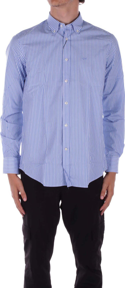 Paul&Shark-Camicie-Celeste-da-uomo