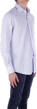 Paul&amp;Shark-Camicie-Riga-celeste-da-uomo