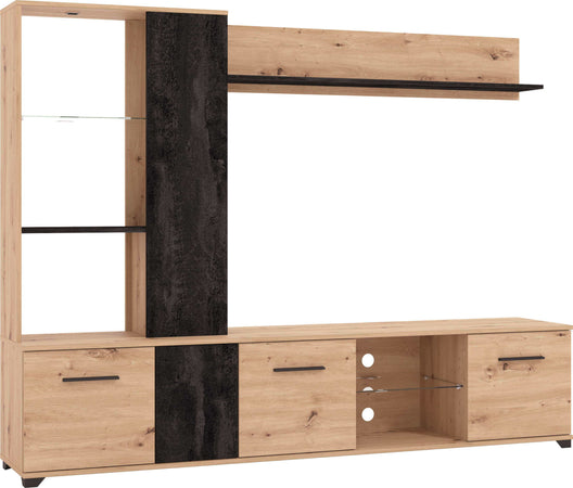 PAULIE---parete-attrezzata-soggiorno-quattro-ante-moderna-minimal-in-legno-cm-202-x-40-x-155,5-h-Antracite-Milani-Home