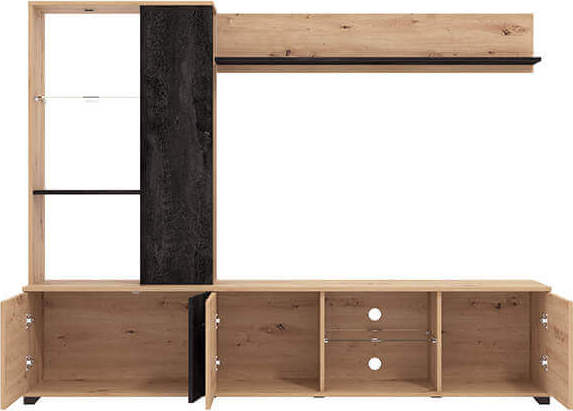 PAULIE---parete-attrezzata-soggiorno-quattro-ante-moderna-minimal-in-legno-cm-202-x-40-x-155,5-h-Antracite-Milani-Home