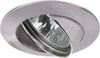 PAULMANN---SET-4-FARETTI-LED-DA-INCASSO-ORIENTABILI---ROTONDI-IN-FERRO-SPAZZOLATO---GU5.3-/-140W