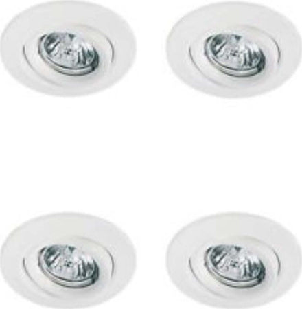 PAULMANN---Set-di-4-faretti-in-Metallo-Pieghevoli-4-x-50-W-GU10-230/12-V