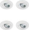 PAULMANN---Set-di-4-faretti-in-Metallo-Pieghevoli-4-x-50-W-GU10-230/12-V