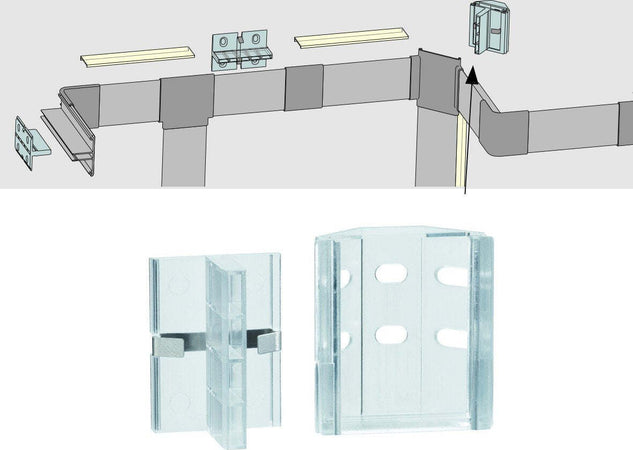 Paulmann-702,21-accessori-illuminazione-a-soffitto,-Trasparente,