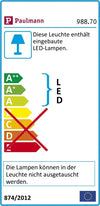 Paulmann-988.70-faretto-Recessed-lighting-spot-Acciaio-inossidabile-0,6-W-[Classe-di-efficienza-energetica-A]