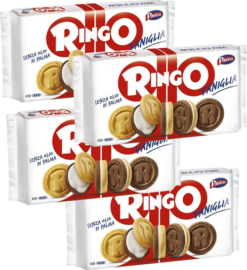 Pavesi 21x Ringo Vaniglia Expo Biscotti Snack 55gr Confezione Da 2 Pezzi Alimentari e cura della casa/Pasticceria e prodotti da forno/Biscotti/Al cioccolato Franco Pausa Caffè - Albano Laziale, Commerciovirtuoso.it