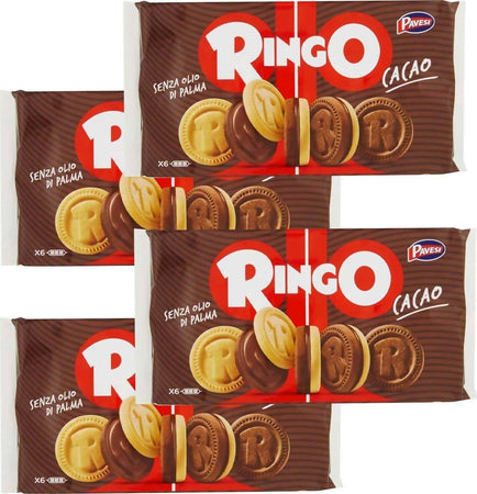Pavesi 24x Biscotti Ringo Al Cacao Expo 55 Gr Biscotti Al Cacao Confezione 24 Pz Alimentari e cura della casa/Pasticceria e prodotti da forno/Biscotti/Al cioccolato Franco Pausa Caffè - Albano Laziale, Commerciovirtuoso.it