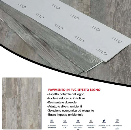 Pavimento-Pvc-Adesivo-Effetto-Legno---Listoni-finto-Parquet-Laminato-18.4x121.9cm-spessore-2.5mm-pacchi-da-2.47mq