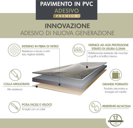 Pavimento-Pvc-Adesivo-Effetto-Legno---Listoni-finto-Parquet-Laminato-18.4x121.9cm-spessore-2.5mm-pacchi-da-2.47mq