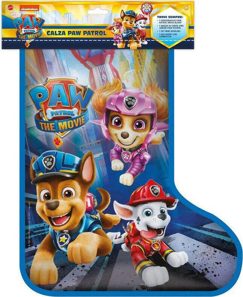 Paw Patrol - Calza 2022 con Personaggio Paw Patrol, Tanti Giochi e Sorprese Incluse, 3+ Anni, HHW08 Casa e cucina/Decorazioni per interni/Addobbi e decorazioni per ricorrenze/Decorazioni natalizie/Calze di Natale e portacalze/Calze Cartoleria Deja Vu - Crotone, Commerciovirtuoso.it