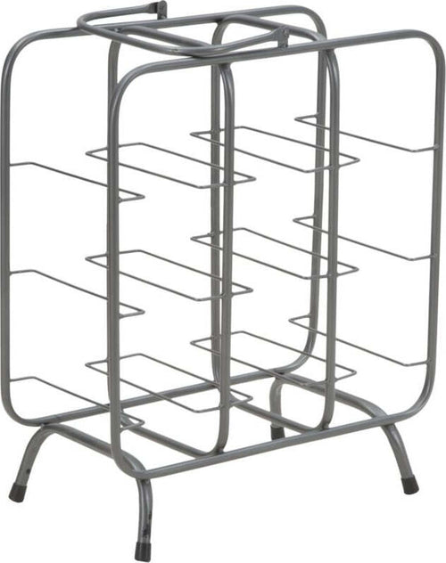 P/Bottiglie-Rack-Quadrato-(9-Posti)-Cm-40X23X47,5