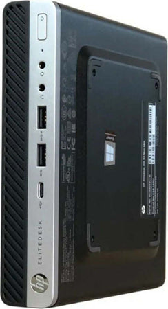 PC-HP-705-G4-Mini-AMD-Ryzen-5-Pro-2400-GE-16/256GB-Ricondizionato