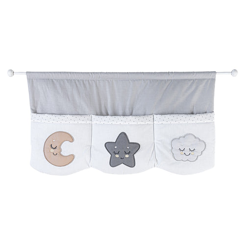 Pannello murale porta oggetti con asta Smile Picci