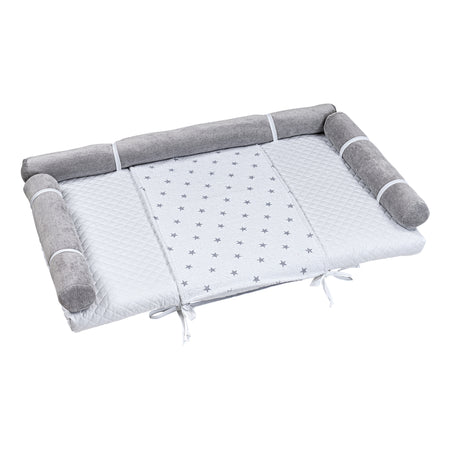 Fasciatoio tessile ricamato Valdo Picci