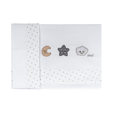 Set lenzuolino per culla Nido Smile Picci
