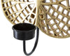 P/Cand Da Muro Lotus Cm 20X8X22,2 Casa e cucina/Decorazioni per interni/Candele e portacandele/Portacandele/Portacandele a parete Led Mall Home - Napoli, Commerciovirtuoso.it