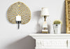 P/Cand Da Muro Lotus Cm 20X8X22,2 Casa e cucina/Decorazioni per interni/Candele e portacandele/Portacandele/Portacandele a parete Led Mall Home - Napoli, Commerciovirtuoso.it