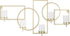 P/Cand Da Muro Marie Cm 70X8,5X36 Casa e cucina/Decorazioni per interni/Candele e portacandele/Portacandele/Portacandele a parete Led Mall Home - Napoli, Commerciovirtuoso.it