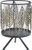 P/Cand Foglie Iron Cm 15X24 Casa e cucina/Decorazioni per interni/Candele e portacandele/Portacandele/Portacandele a colonna Led Mall Home - Napoli, Commerciovirtuoso.it