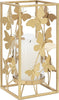 P/Cand Glam Butterfly Cm 14X14X29 Casa e cucina/Decorazioni per interni/Candele e portacandele/Portacandele/Portacandele a colonna Led Mall Home - Napoli, Commerciovirtuoso.it