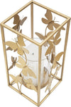 P/Cand Glam Butterfly Cm 14X14X29 Casa e cucina/Decorazioni per interni/Candele e portacandele/Portacandele/Portacandele a colonna Led Mall Home - Napoli, Commerciovirtuoso.it