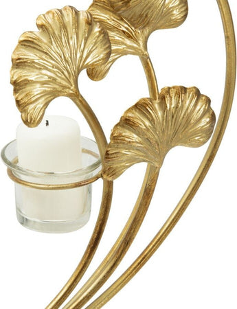 P/Cand Glam Iris Cm 50X12X55 Casa e cucina/Decorazioni per interni/Candele e portacandele/Portacandele/Portacandele a colonna Led Mall Home - Napoli, Commerciovirtuoso.it