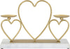 P/Cand Hearts Cm Cm 30X9X20 Casa e cucina/Decorazioni per interni/Candele e portacandele/Portacandele/Portacandele a colonna Led Mall Home - Napoli, Commerciovirtuoso.it