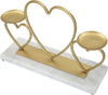P/Cand Hearts Cm Cm 30X9X20 Casa e cucina/Decorazioni per interni/Candele e portacandele/Portacandele/Portacandele a colonna Led Mall Home - Napoli, Commerciovirtuoso.it