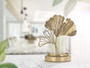 P/Cand Leaf Cm 17X12X21 Casa e cucina/Decorazioni per interni/Candele e portacandele/Portacandele/Portacandele a colonna Led Mall Home - Napoli, Commerciovirtuoso.it