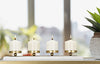 P/Cand Marble Cm 40X10X5 Casa e cucina/Decorazioni per interni/Candele e portacandele/Portacandele/Portacandele a colonna Led Mall Home - Napoli, Commerciovirtuoso.it